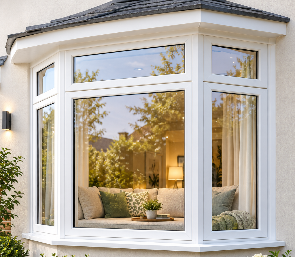 UPVC bay window