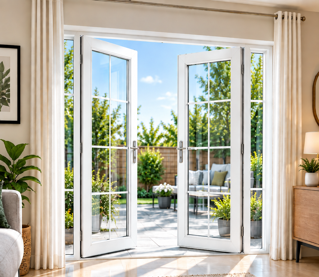 UPVC French doors